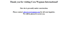 Tablet Screenshot of corawegman.com